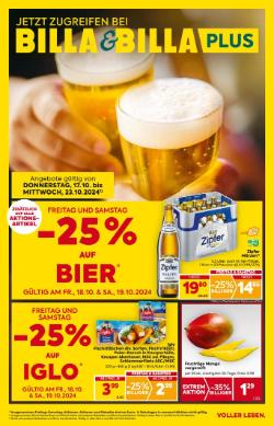 Titelbild des Prospekts von BILLA OÖ