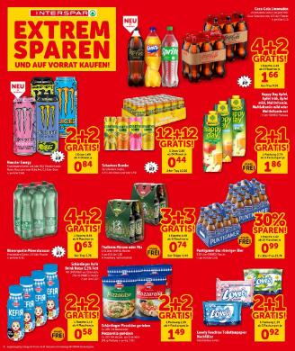 Titelbild des Prospekts von INTERSPAR KTN