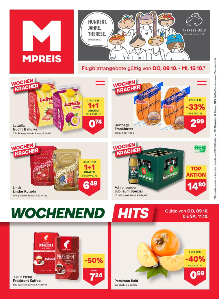 Prospekt von MPREIS