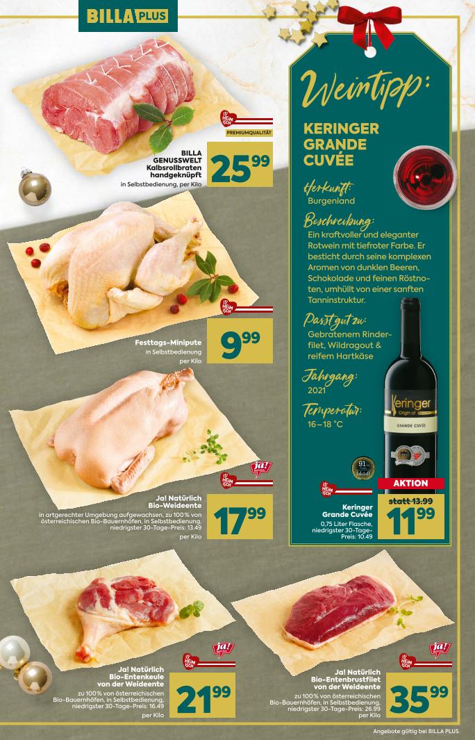 Prospekt von BILLA