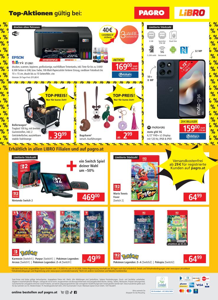 Prospekt von PAGRO & LIBRO