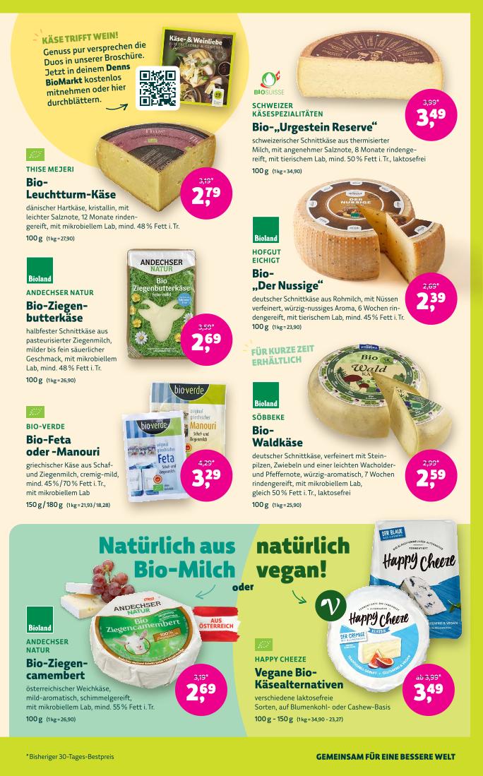Prospekt von Denns BioMarkt