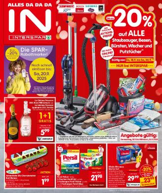 Titelbild des Prospekts von INTERSPAR WIEN