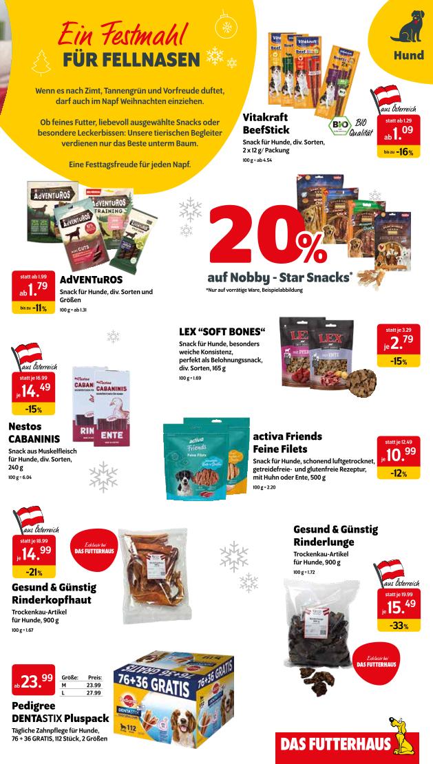 Prospekt von DAS FUTTERHAUS