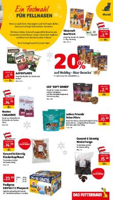 Titelbild des Prospekts von DAS FUTTERHAUS