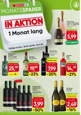 Titelbild des Prospekts von SPAR STMK
