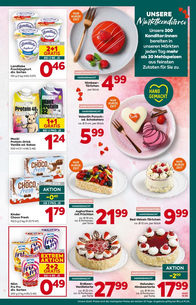 Prospekt von BILLA PLUS