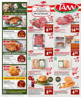 Titelbild des Prospekts von INTERSPAR Wien