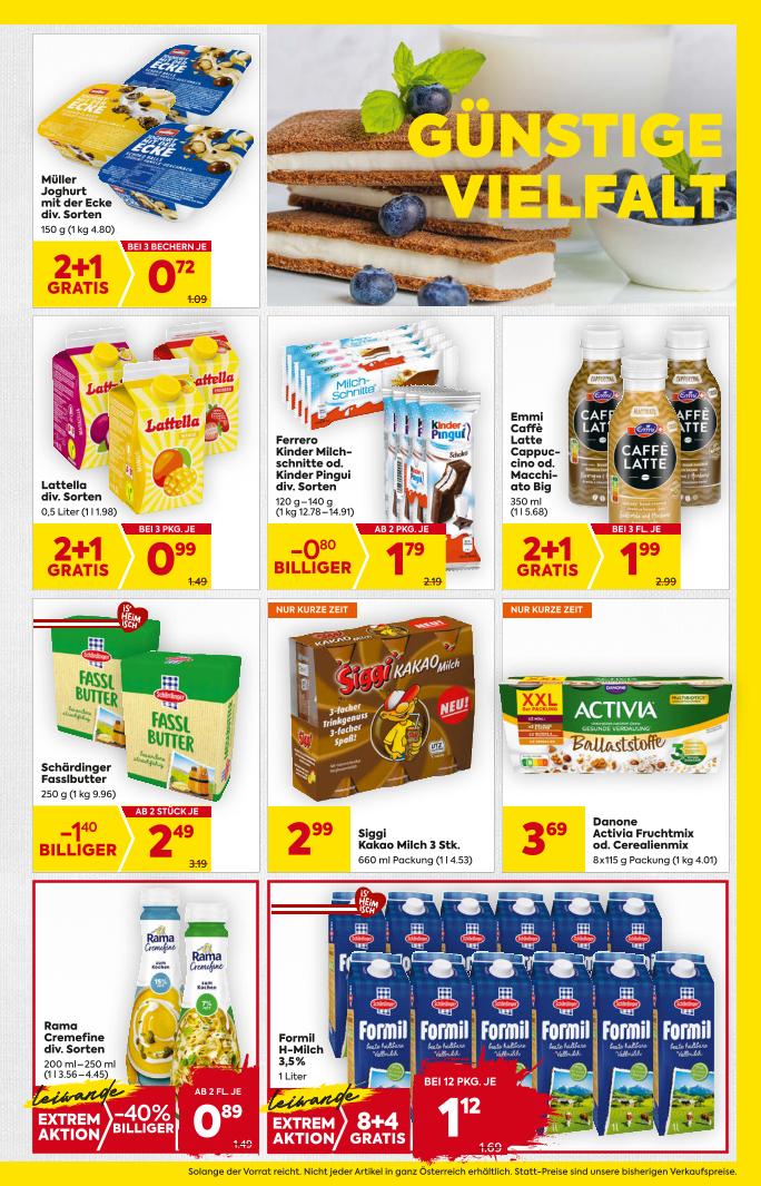 Prospekt von BILLA