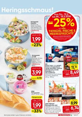 Titelbild des Prospekts von EUROSPAR W / NOE / BGLD