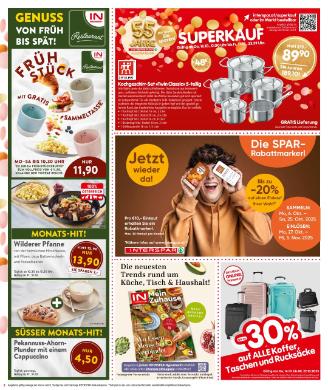 Titelbild des Prospekts von INTERSPAR NOE