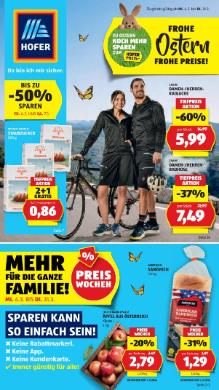 Titelbild des Prospekts von HOFER