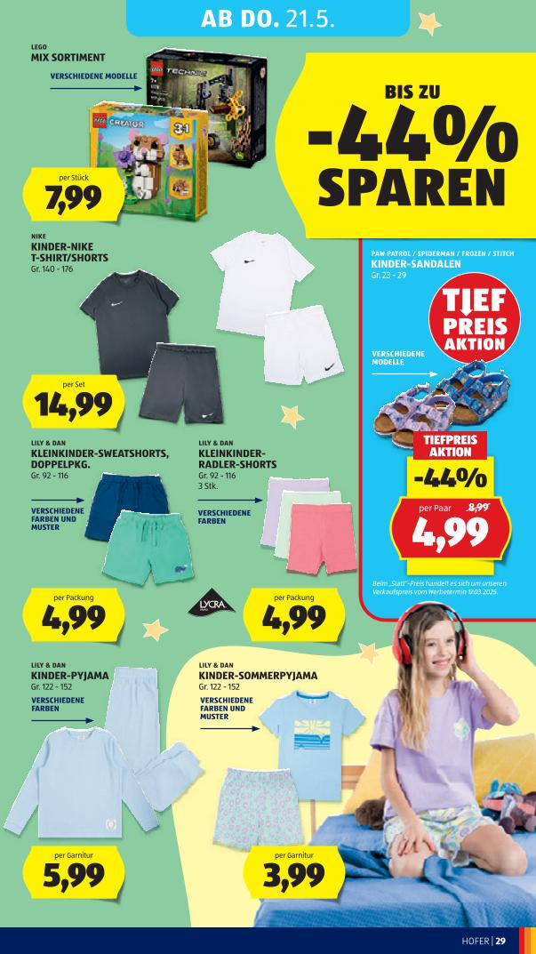 Prospekt von HOFER