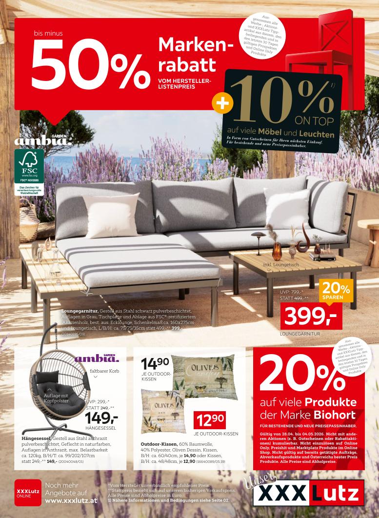 Prospekt von XXXLutz