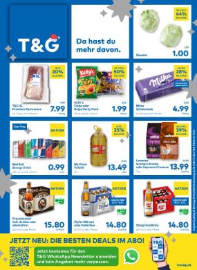 Titelbild des Prospekts von T&G TIROL