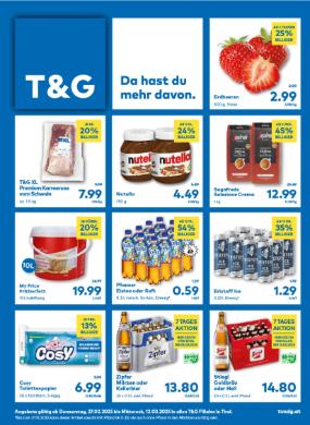 Titelbild des Prospekts von T&G TIROL