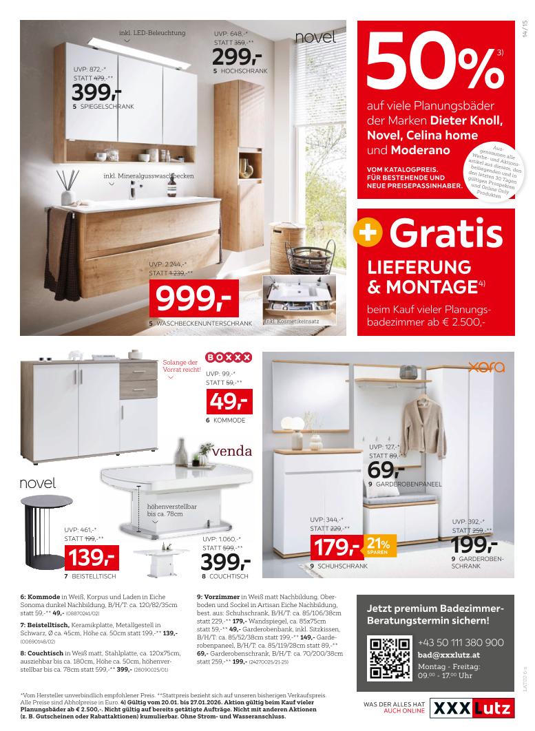 Prospekt von XXXLutz