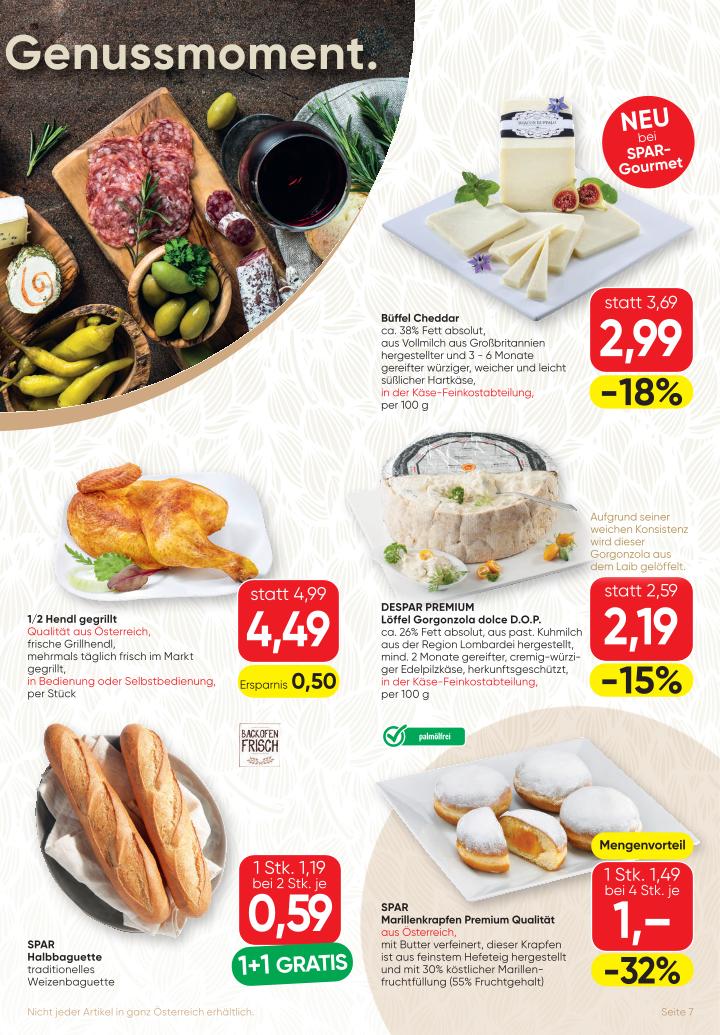 Prospekt von SPAR Gourmet
