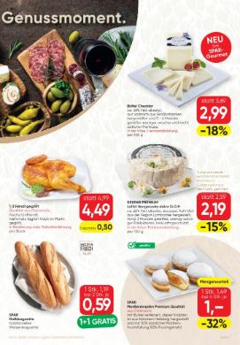 Titelbild des Prospekts von SPAR Gourmet