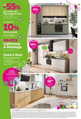 Titelbild des Prospekts von mömax Eröffnung