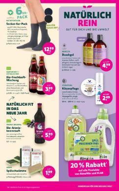 Titelbild des Prospekts von Denns BioMarkt inkl. Umleger