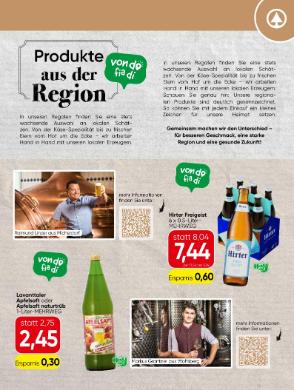 Titelbild des Prospekts von SPAR KTN Beilage