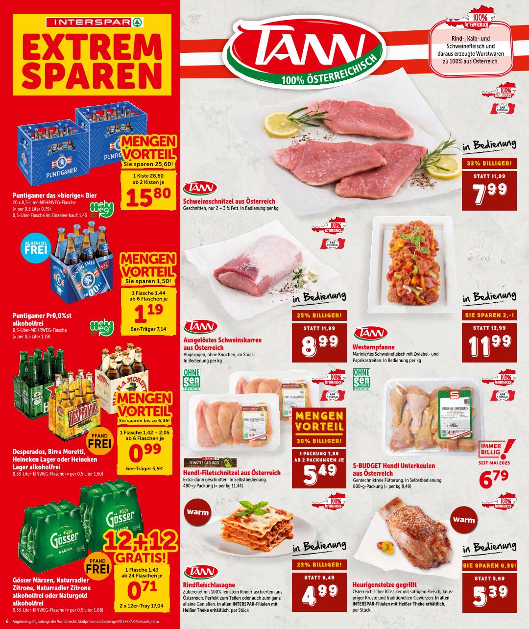 Prospekt von INTERSPAR