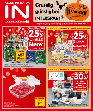 Titelbild des Prospekts von INTERSPAR STMK