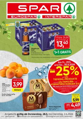 Titelbild des Prospekts von SPAR WIEN / NOE / BGLD