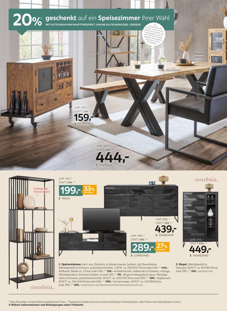 Prospekt von XXXLutz