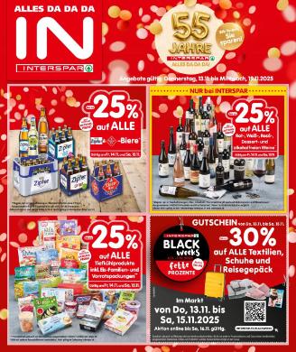 Titelbild des Prospekts von INTERSPAR OÖ