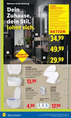 Titelbild des Prospekts von Lidl Österreich