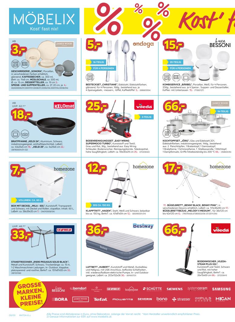 Prospekt von Möbelix