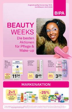 Titelbild des Prospekts von Bipa