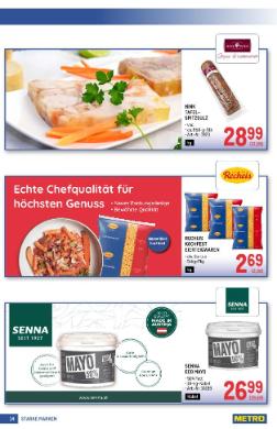 Titelbild des Prospekts von METRO STARKE MARKEN