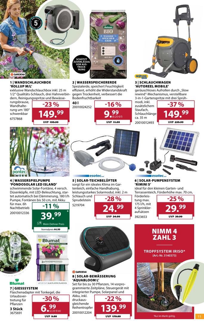 Prospekt von Dehner