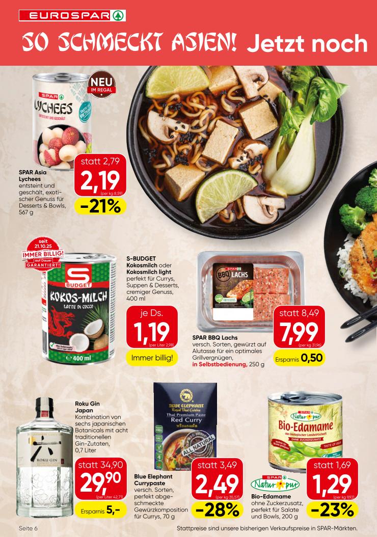 Prospekt von EUROSPAR