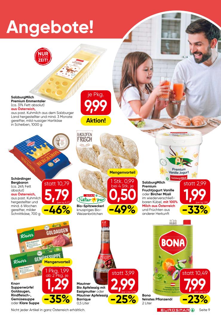 Prospekt von EUROSPAR