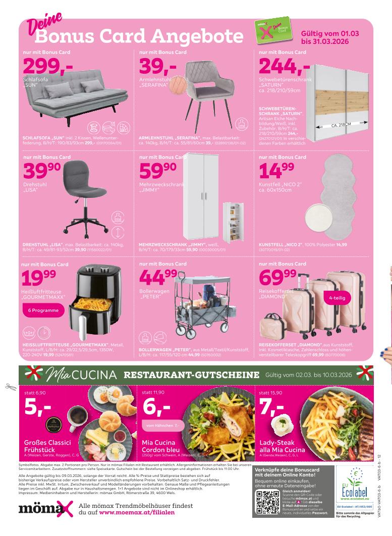 Prospekt von mömax