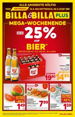 Titelbild des Prospekts von BILLA Salzburg