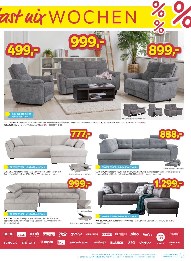 Prospekt von Möbelix