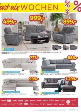 Titelbild des Prospekts von Möbelix