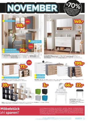 Titelbild des Prospekts von Möbelix Black Special