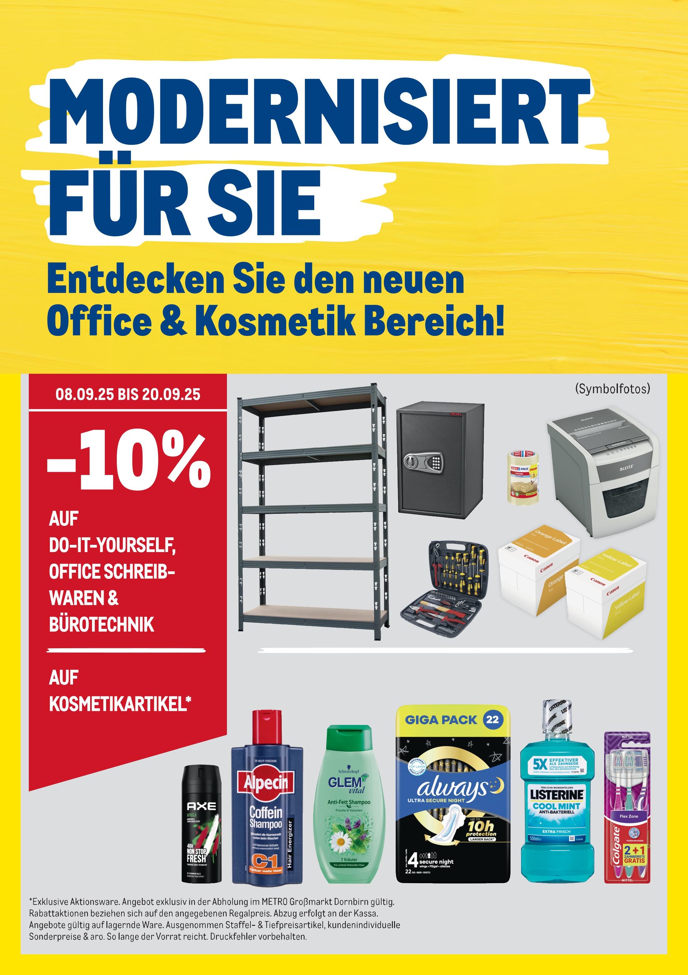 Prospekt von METRO