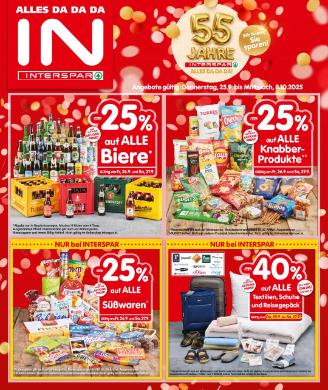 Titelbild des Prospekts von INTERSPAR VBG