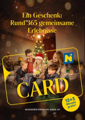 Titelbild des Prospekts von Niederösterreich-CARD