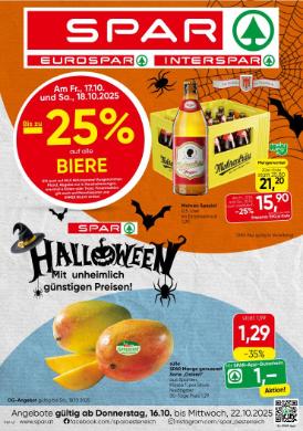 Titelbild des Prospekts von SPAR VBG