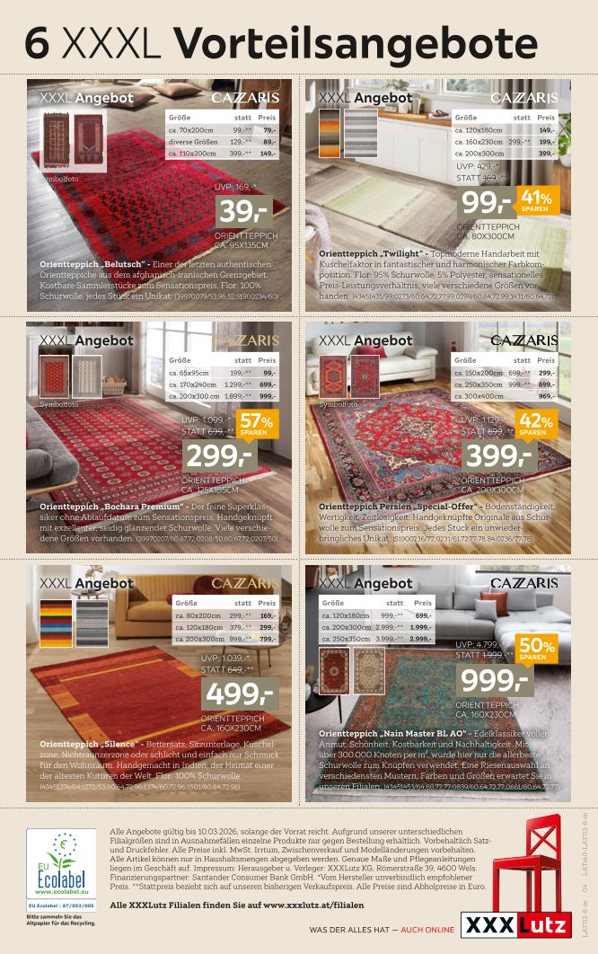 Prospekt von XXXLutz