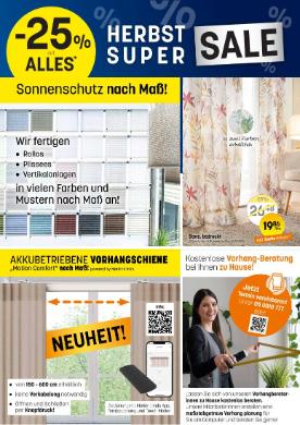 Titelbild des Prospekts von Betten Reiter