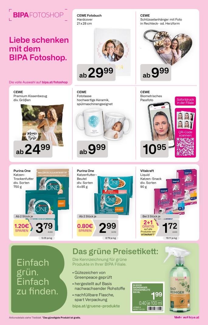 Prospekt von Bipa